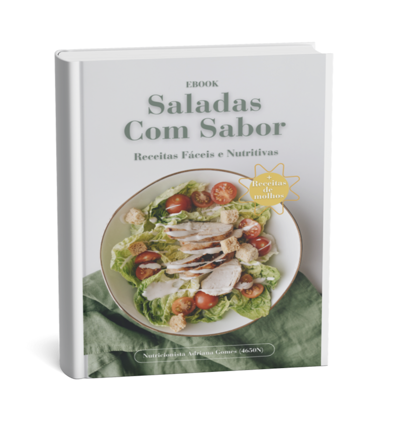 Ebook – Saladas com Sabor e Molhos Saudáveis